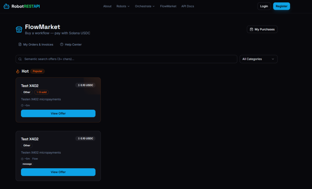 FlowMarket