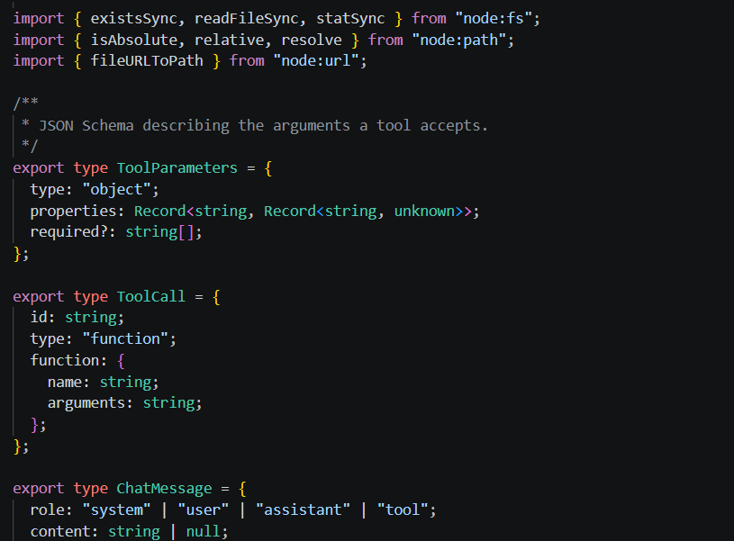 typescript ai agent