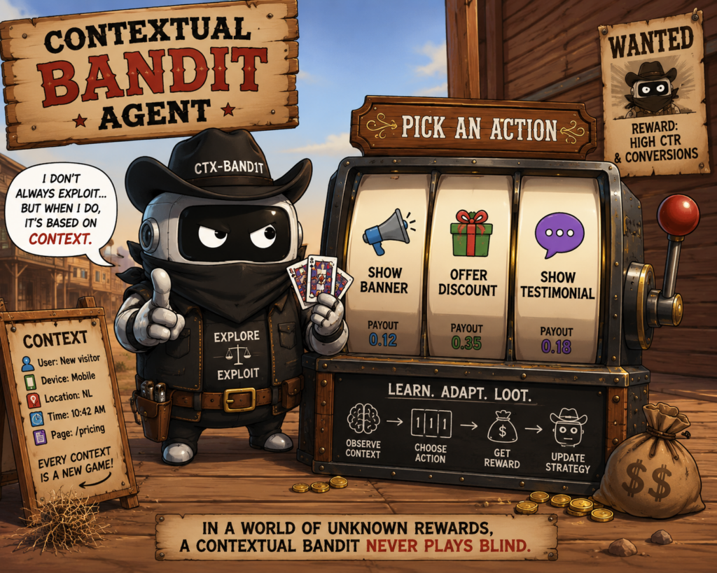 contextual bandit agent